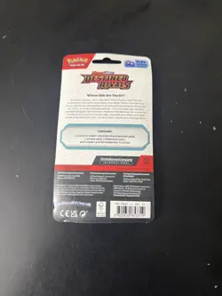 Pokemon TCG Destined Rivals Checklane Blister Pack Zarude Eevee Promo Lot Of 25! - Image 4