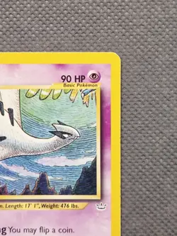2001 Pokemon Neo Revelation Lugia 20/64 Rare TCG Vintage WoTC - Image 4