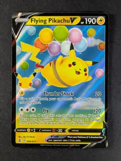 2021 Pokemon FLYING PIKACHU V #006/025 Celebrations Holo Ultra Rare ENG (A) - Image 1