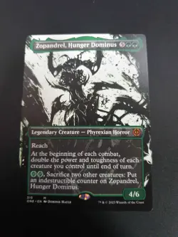 MTG Zopandrel, Hunger Dominus (Showcase) - Phyrexia: All Will Be One (ONE) - Image 1