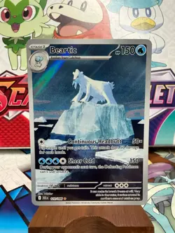 Beartic 110/086 Illustration Rare - Black Bolt - Pokemon TCG - SHIPS FAST - Image 1
