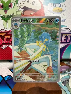 Simipour 102/086 Illustration Rare - Black Bolt - Pokemon TCG - SHIPS FAST - Image 1