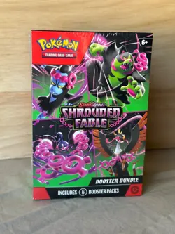 Shrouded Fable Booster Bundle Sealed Pokemon TCG (6 Booster Packs Per Bundle)ENG - Image 1