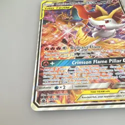 Pokemon Charizard & Braixen GX SM230 Jumbo TAG TEAM GX Promo Holo HP270 - Image 2