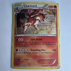 Pokemon Charizard 19/113 Legendary Treasures Holo Rare Stage 2 160 HP English - Image 1