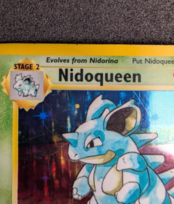 Pokemon TCG - Nidoqueen Jungle 7/64 Holo Rare Unlimited 1999 - Heavily Played HP - Image 4