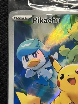 Pikachu Pokemon TCG: SVP En Black Star Promo 027 SEALED - Image 5