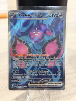 Pokemon TCG Pecharunt EX 085/064 Ultra Rare Shrouded Fable - Image 1