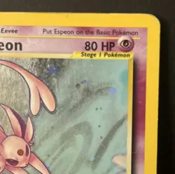 Pokemon Espeon Neo Discovery 1/75 Holo Rare 1st Edition English - Image 4