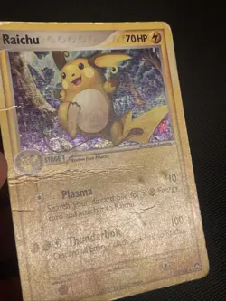 Pokemon TCG Power Keepers Raichu 12/108 Rare Holo / LP - Image 2