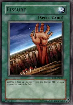 Fissure Unl Ed Rare DB1-EN117 Yu-Gi-Oh! - Image 1