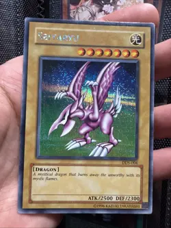 YUGIOH SEIYARYU DDS-004 PARALLEL SECRET UNLIMITED ED LP/MP - Image 1