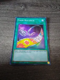 Yugioh Toon Rollback DRL2-EN024 Super Rare 1st Ed Nm - Image 1