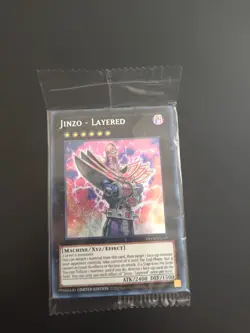 Yugioh - Jinzo - Layered DLCS-EN149 Limited Edition Secret Rare Sealed NM - Image 1