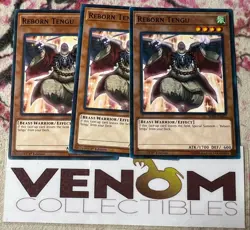 3x (VLP) - Reborn Tengu - SDPL-EN012 - Common - 1st Edition YuGiOh - Image 1