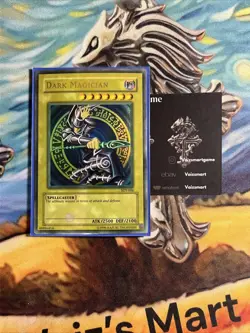 YUGIOH Dark Magician SDY-006 FADED Ultra Rare MISPRINT INK LOSS - Image 1