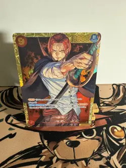 Shanks SEC OP01-120 Romance Dawn One Piece TCG English Card Near Mint SEC - Image 1