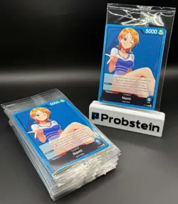 Lot of (19) One Piece TCG Nami P-117 Go All The Way To The Top Promo SEALED EN - Image 1