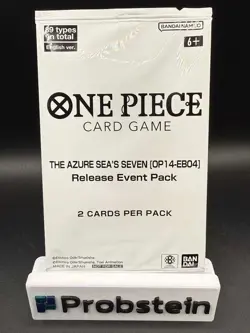 Lot of (16) One Piece TCG OP14-EB04 Release Event Packs SEALED NEW - Image 2