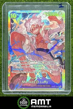 Monkey.D.Luffy 2023 One Piece Awakening of the New Era Secret Rare #OP05-119 #1 - Image 1