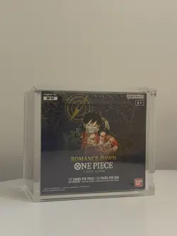 2022 One Piece Romance Dawn Booster Box OP-01 1st Wave English Blue Bottom - Image 1