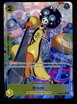 2026 One Piece ST29 Brook Borderless Alt Art (Free Shipping $30+) #ST29-011 - Image 1