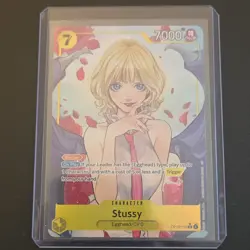 Stussy OP13-110 Alternate Art Foil Super Rare Carrying On His Will One Piece CCG - Image 1