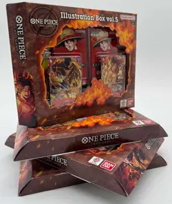 Lot of (4) One Piece TCG Illustration Box Vol.5 SEALED NEW OP-13+PRB02 EN - Image 1