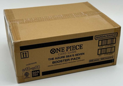 One Piece TCG OP14 EB-04 The Azure Sea's Seven Booster Box Case SEALED - Image 1