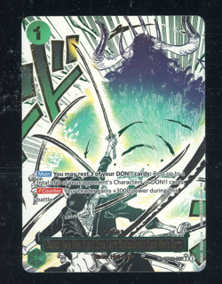 2025 One Piece OP12 EN Alternate Art 037 Demon Aura Swrod/Dead Man's Game - Image 1