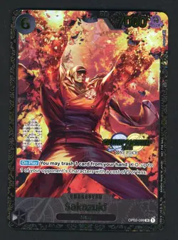 2023 One Piece EN Offline Regional Top 16 #099 Sakazuki - Image 1