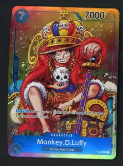 One Piece English P-043 Monkey D. Luffy Convention Exclusive Foil Promo - Image 1