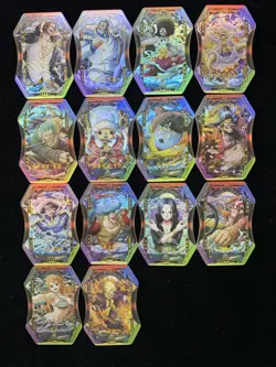2024 One Piece TCG S-Chinese Die Cut Monkey D. Luffy Franky Holo Lot*14 JA43 - Image 1