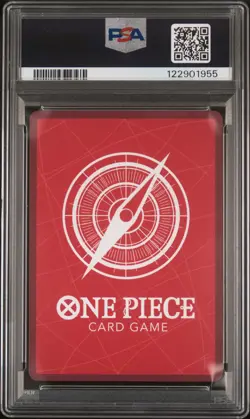 2025 ONE PIECE PROMOS DODGERS X ONE PIECE NIGHT #010 MONKEY D. LUFFY PSA 10 - Image 2