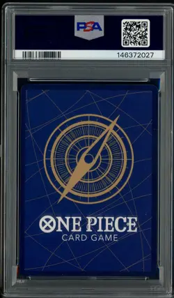 2024 One Piece OP08 Japanese #118 Silvers Rayleigh Manga Alternate Art PSA 10 - Image 2