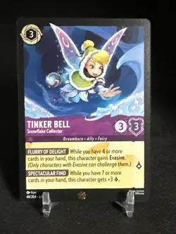 Tinker Bell - Snowflake Collector 48/204 Winterspell Regular Disney Lorcana - Image 1