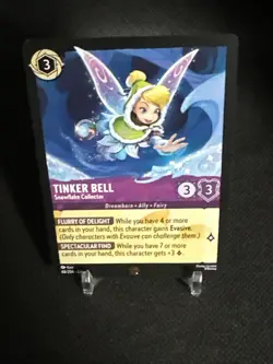 Tinker Bell - Snowflake Collector 48/204 Winterspell Regular Disney Lorcana - Image 4