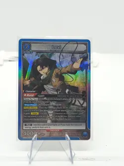 Union Arena TCG Levi SR UE10BT/AOT-1-011 Attack On Titan English Edition - Image 1
