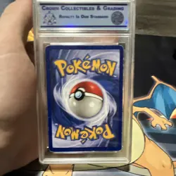 Pokemon Horsea Fossil 49/62 Crown Collectibles Graded Basic Dragon Card 1999 - Image 2