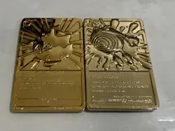 Burger King Pokemon Gold Cards Poliwhirl Jigglypuff Togepi - Image 3