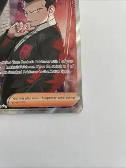 Pokemon TCG Team Rocket's Giovanni Destined Rivals Ultra Rare Card 225/182 - Image 3