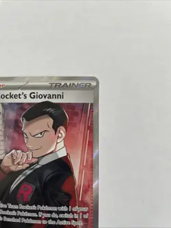 Pokemon TCG Team Rocket's Giovanni Destined Rivals Ultra Rare Card 225/182 - Image 4