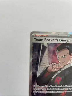 Pokemon TCG Team Rocket's Giovanni Destined Rivals Ultra Rare Card 225/182 - Image 5