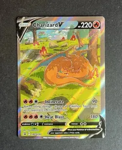Charizard V SWSH260 Promo Ultra Premium Collection LP Pokemon Card - Image 1
