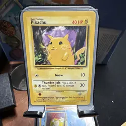 Pokemon Pikachu Wotc Promo 27/53 30 HP Basic Promo Regular English Card - Image 1