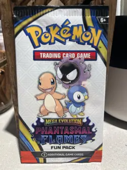 POKEMON MEGA EVOLUTION PHANTASMAL FLAMES FUN PACK SEALED 3 RANDOM BRAND NEW CARD - Image 3