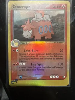 Pokemon Tcg 4 Card Lot Reverse Holo Grimer Ponyta Magnemite And Camerupt - Image 3