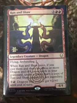 Ran and Shaw Prerelease Cards Foil - Image 1