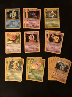 Set Of 173 NM Rare 1995 First Edition Pokemon Cards Charmander Rhyhorn Snorlax + - Image 2