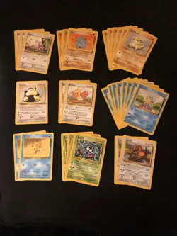 Set Of 173 NM Rare 1995 First Edition Pokemon Cards Charmander Rhyhorn Snorlax + - Image 5